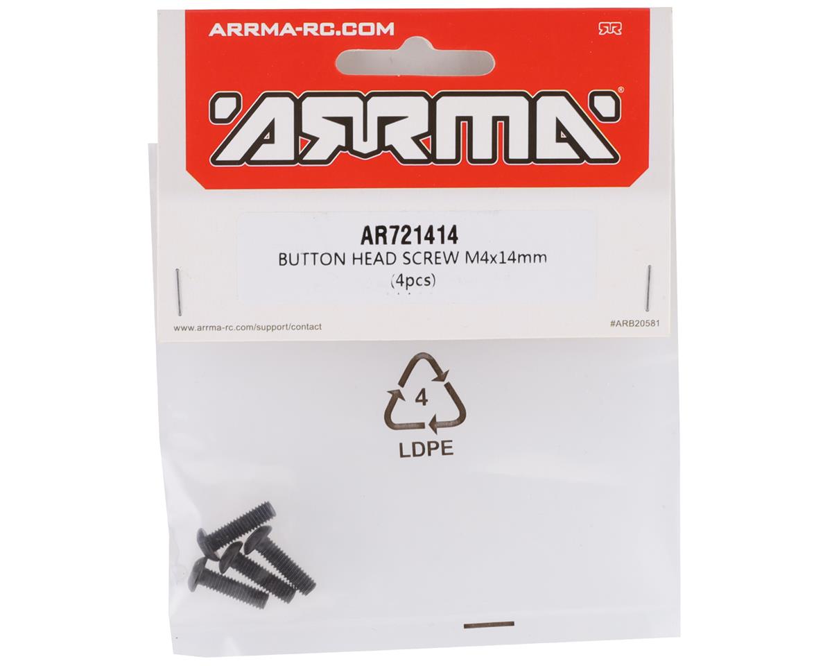 Arrma 4x14mm Button Head Screw (4)