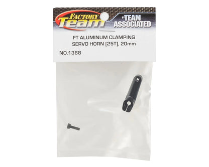 Team Associated 20mm Aluminum Clamping Servo Horn (25T-Futaba/Savox/ProTek)