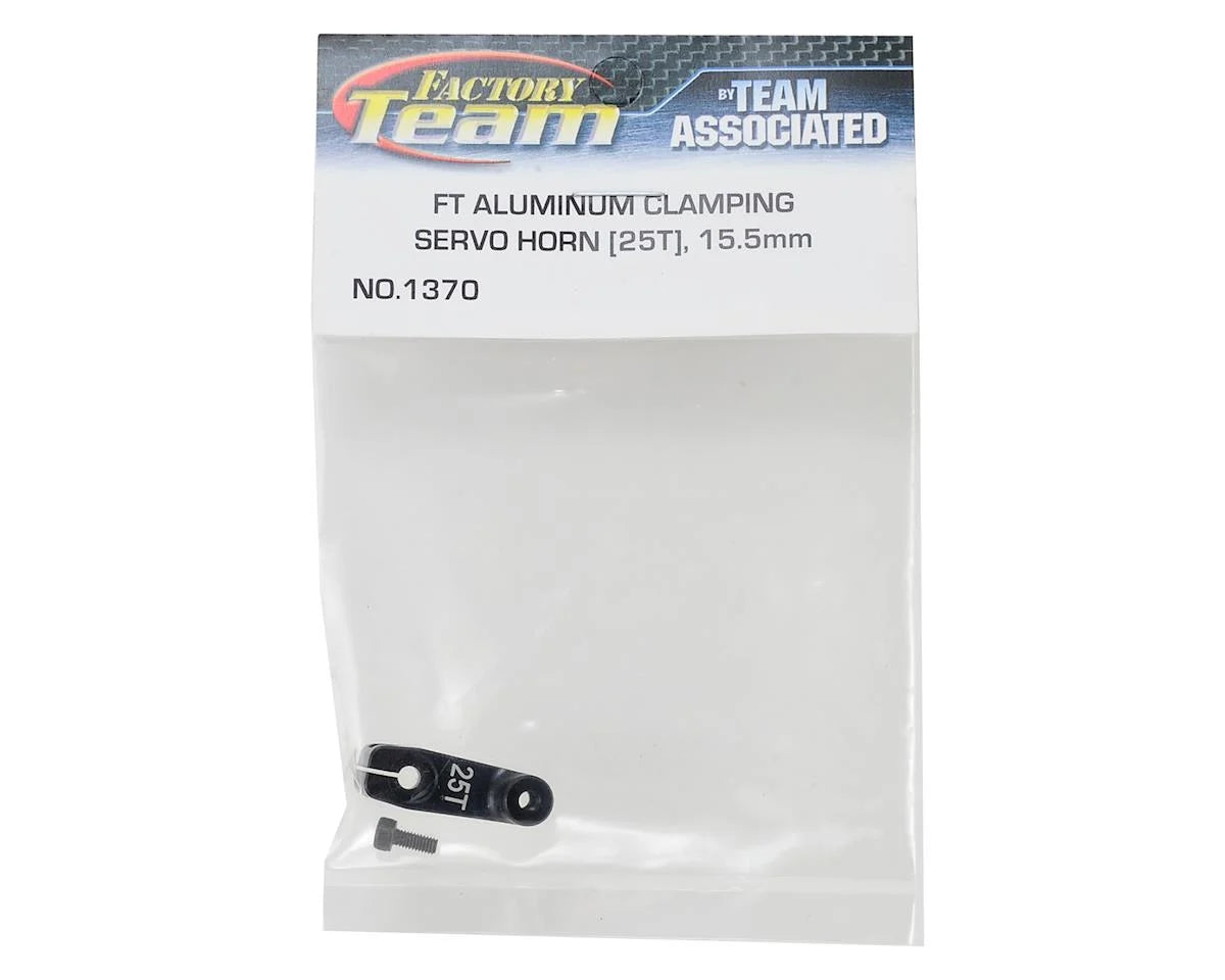 Team Associated 15.5mm Aluminum FT Clamping Servo Horn (25T-Futaba/Savox/ProTek)