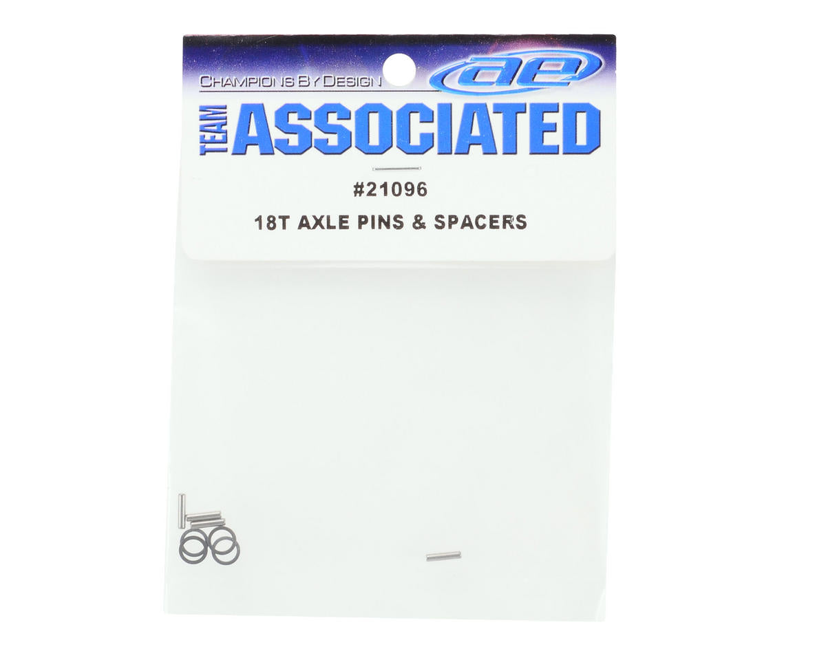 Team Associated Stub Axle Pins and Spacers (4)