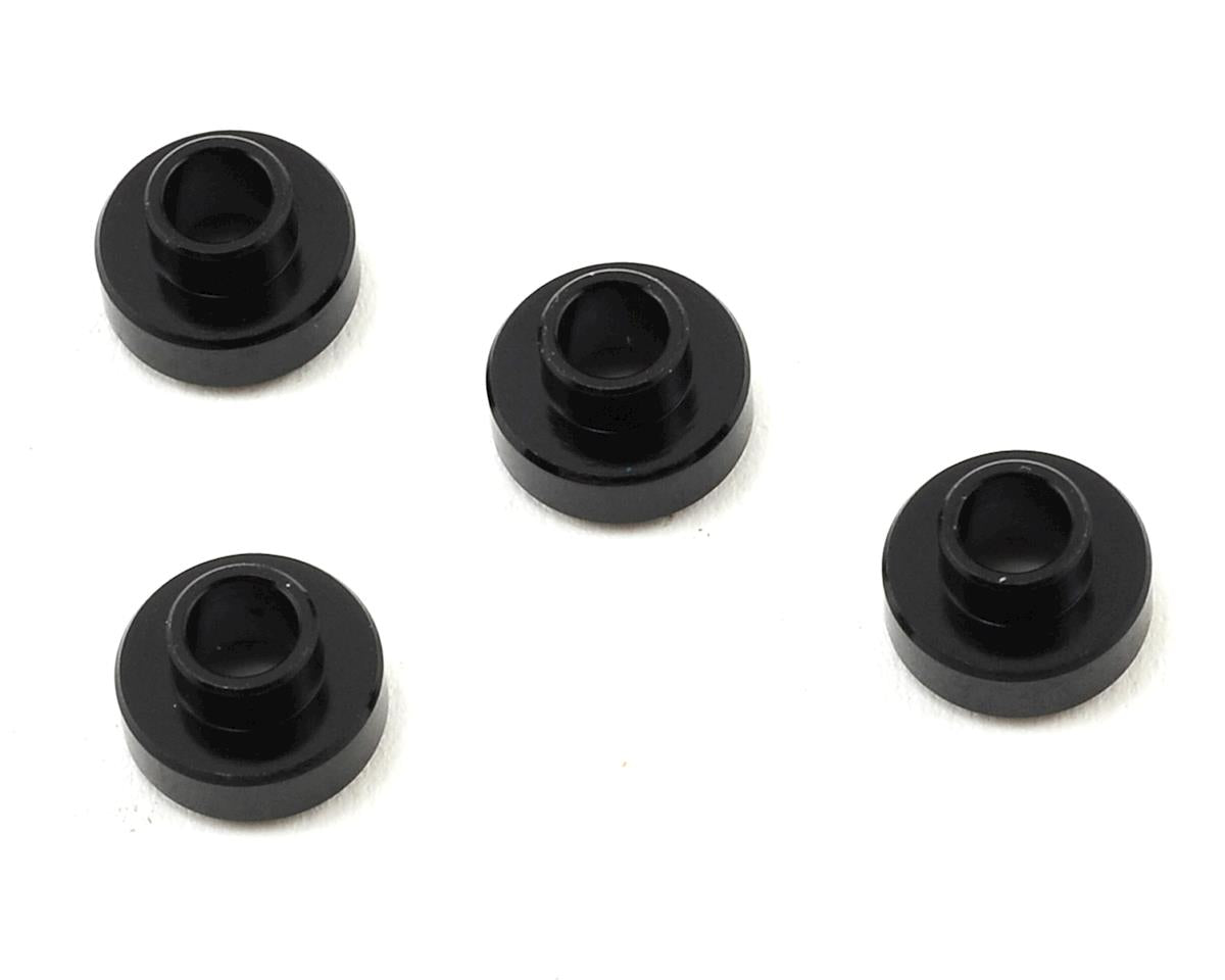 Team Associated Aluminum Servo Washers (Black)