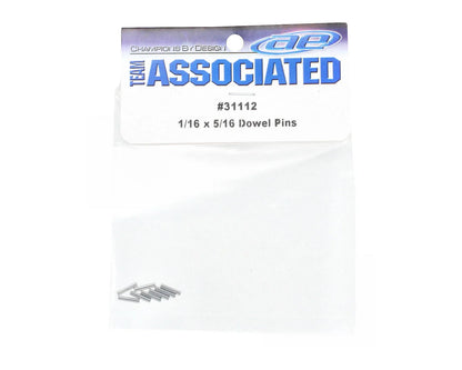Team Associated 1/16x5/16" Dowel Pin (8)