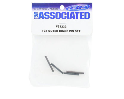 Team Associated Outer Hinge Pin Set (4) (TC)