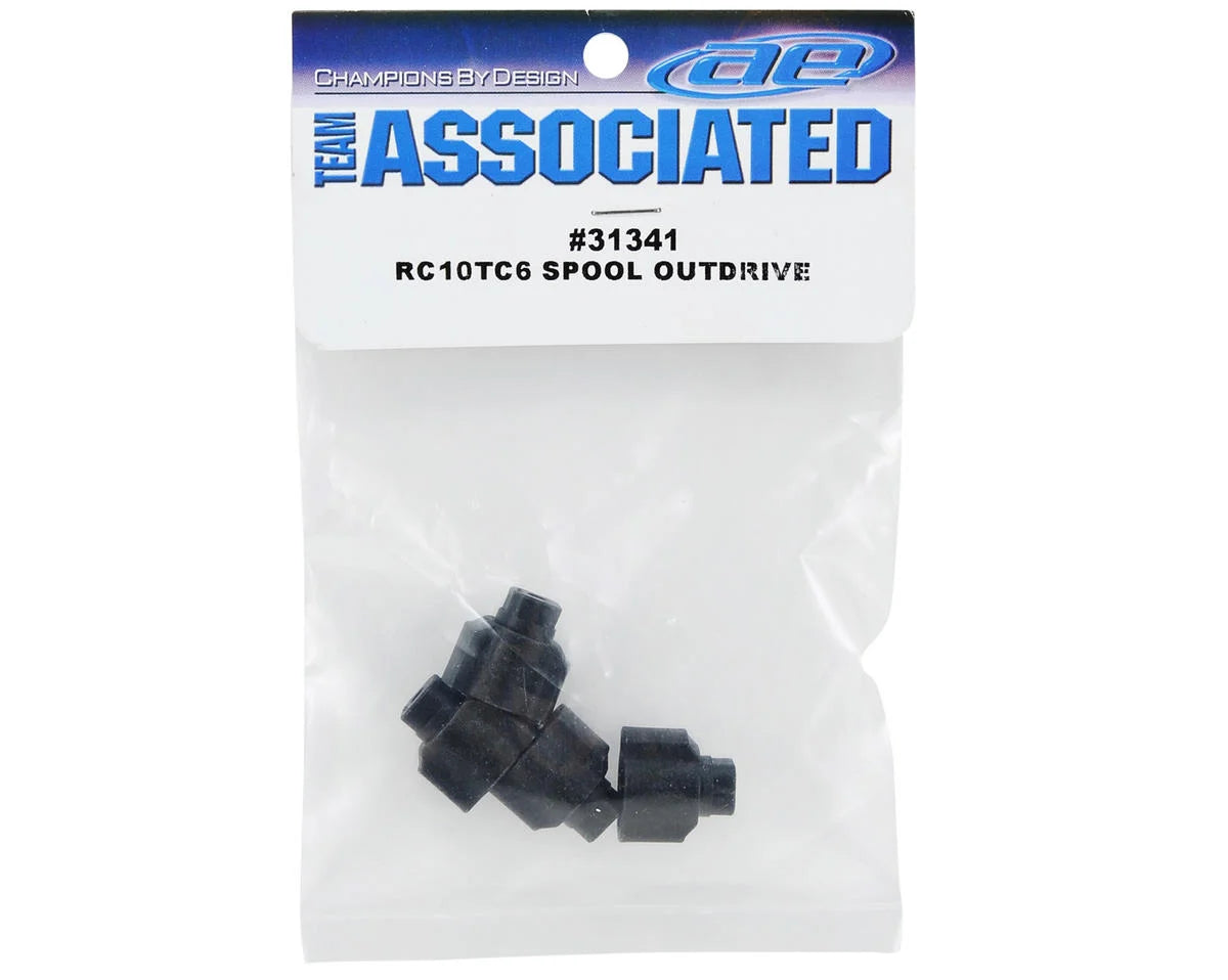 Team Associated Spool Outdrive Set (4) (TC6)