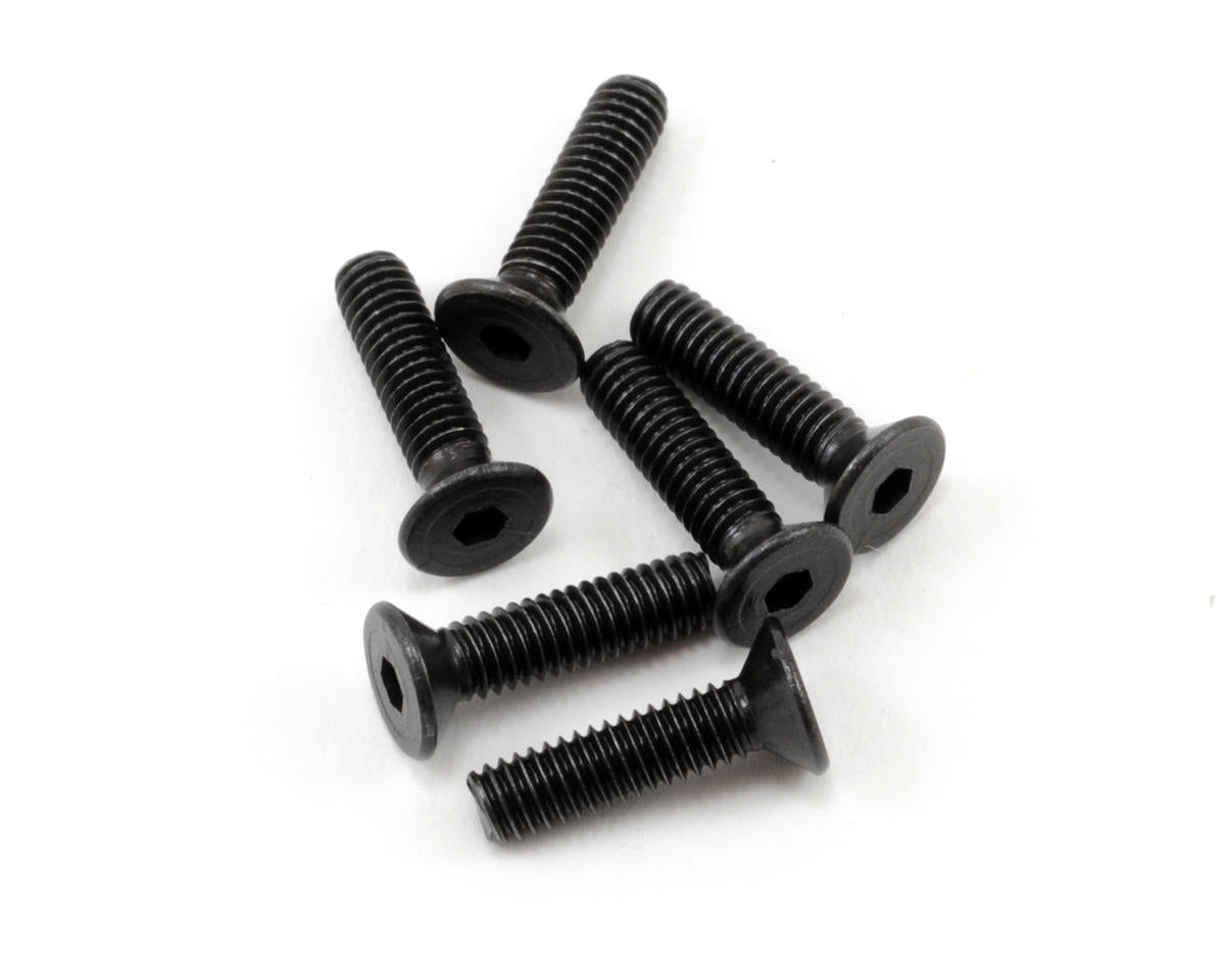 M2.5 x 6mm Flat Head Screw (6) Team Assicoated
