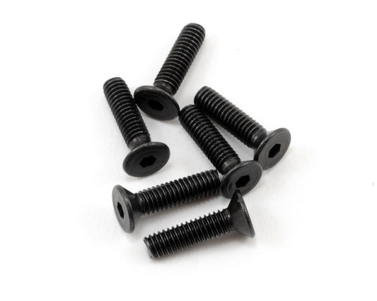 M2.5 x 6mm Flat Head Screw (6) Team Assicoated