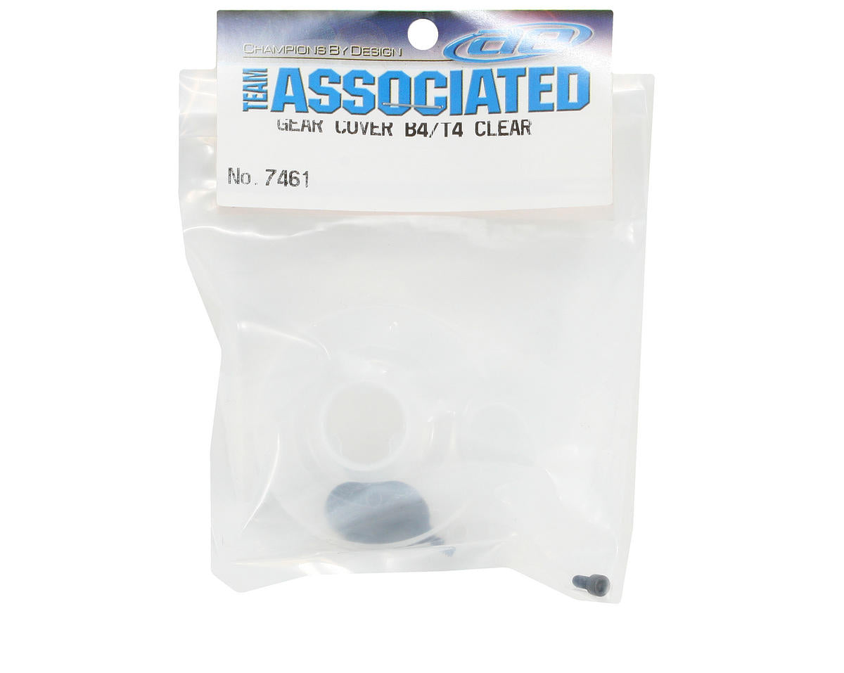 Team Associated Molded Gear Cover (Clear) (B4/T4)