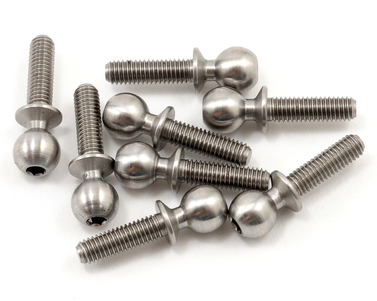 Team Associated 6/8/10mm Heavy Duty Ballstud Set (10)