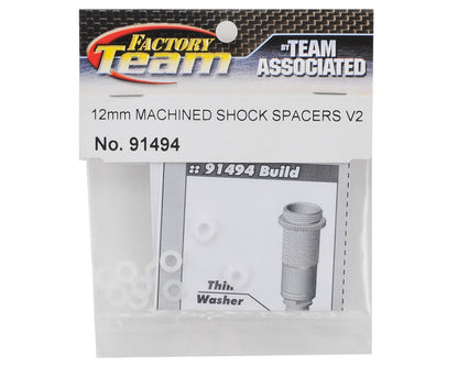 Team Associated 12mm Big Bore V2 Machined Shock Spacers