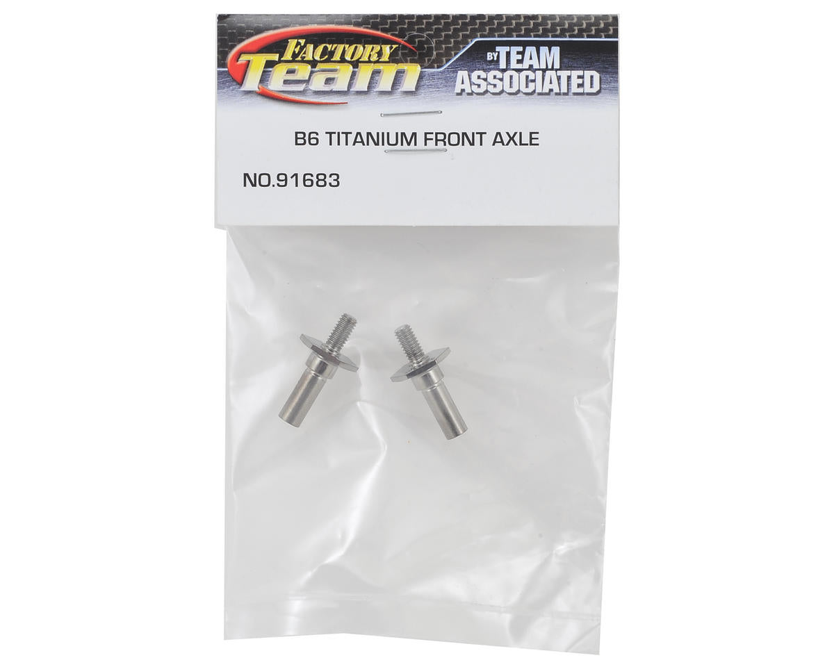 Team Associated RC10B6 Titanium Front Axles