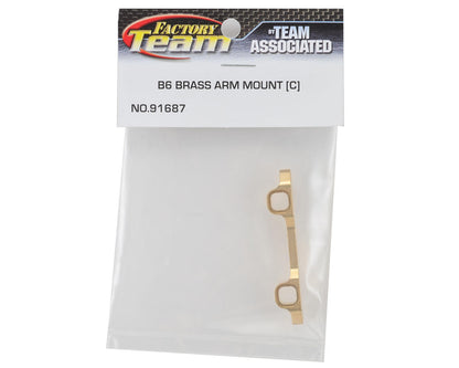 Team Associated B6 Factory Team Brass "C" Arm Mount (12g)