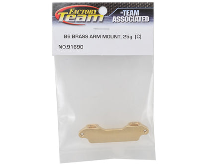 Team Associated B6 Brass "C" Arm Mount (25g)