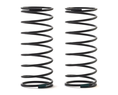Team Associated 12mm Front Shock Spring (2) (Green/3.10lbs) (44mm long)