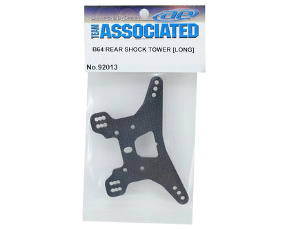 Team Associated B64 Carbon Fiber Rear Shock Tower (Long)