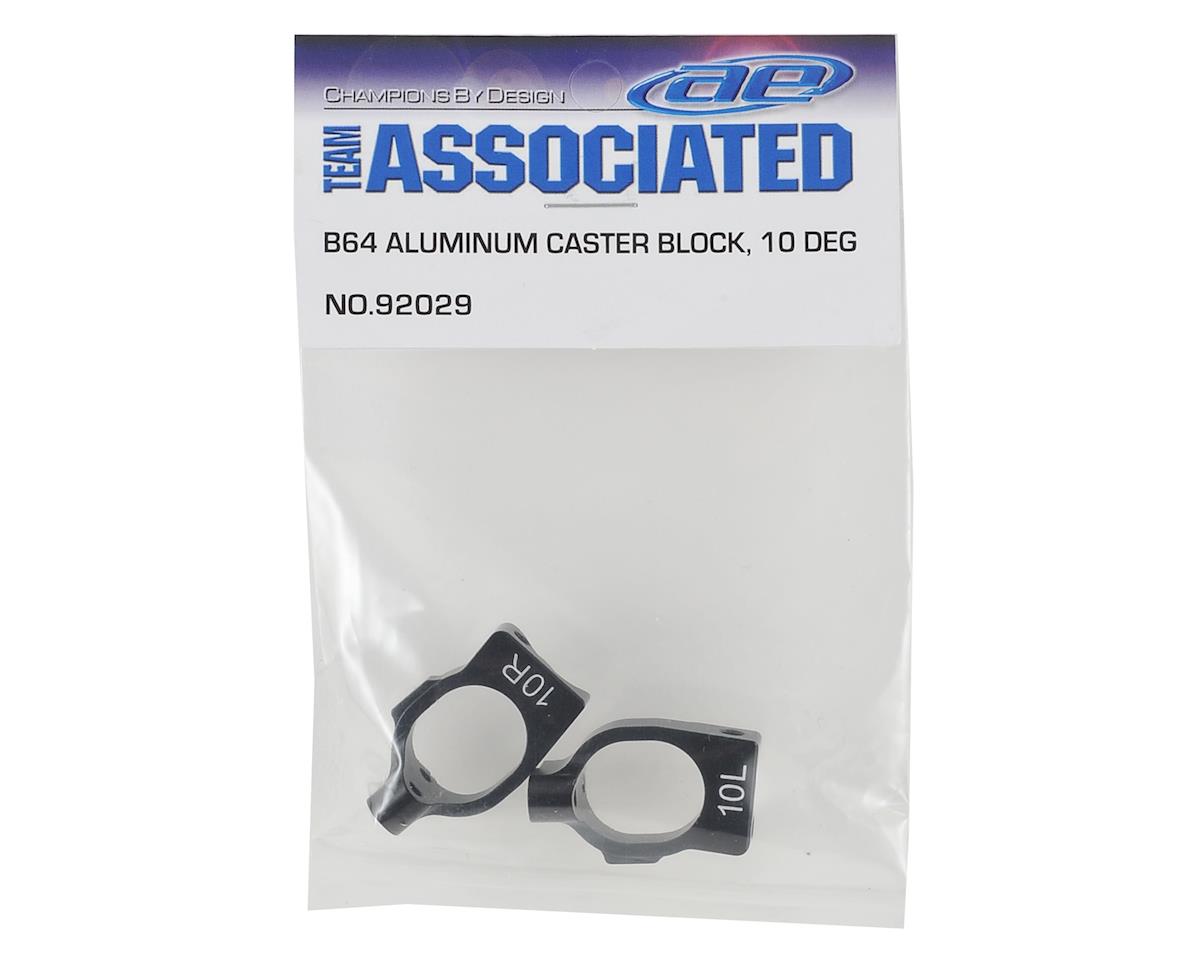 Team Associated B64 Aluminum 10 Degree Caster Blocks