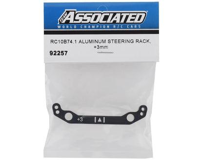 Team Associated RC10B74.1 +3mm Aluminum Steering Rack