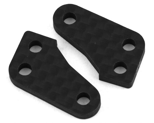 Team Associated RC10B74 / B84 Factory Team Carbon Steering Block Arm Set (2) (+2)