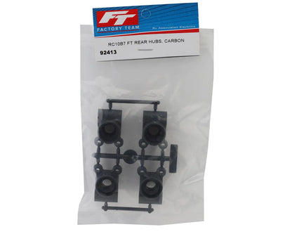 Team Associated RC10B7 Factory Team Carbon Rear Hubs (4)