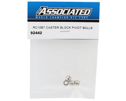 Team Associated RC10B7 Caster Block Pivot Balls (4)