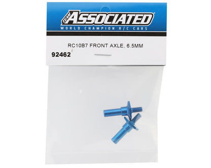 Team Associated RC10B7 6.5mm Aluminum Front Axles (2)