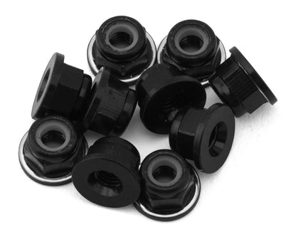 Avid RC 3mm Ringer Flanged Aluminum Locknut (10)