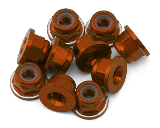 Avid RC 3mm Ringer Flanged Aluminum Locknut (10)