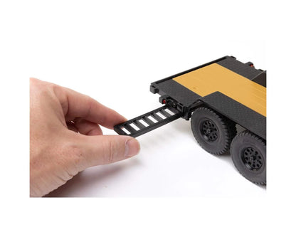Axial SCX24 Flat Bed Mini Vehicle Trailer w/LED Taillights