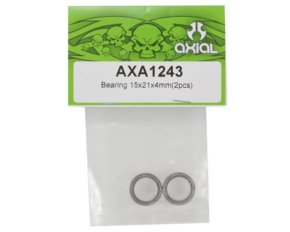 Axial 15x21x4mm Bearing Set (2)