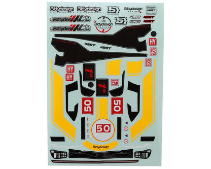 Bittydesign 499T Hypercar 1/10 Body (Clear) (190mm) (Lightweight) (TT-02)
