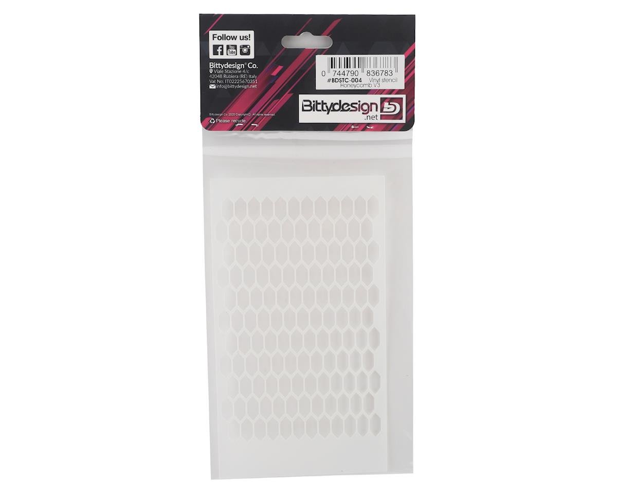Bittydesign Vinyl Paint Stencil (Honeycomb V3)