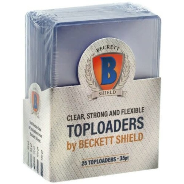 Beckett Shield Top Loaders 35PT (25PK)