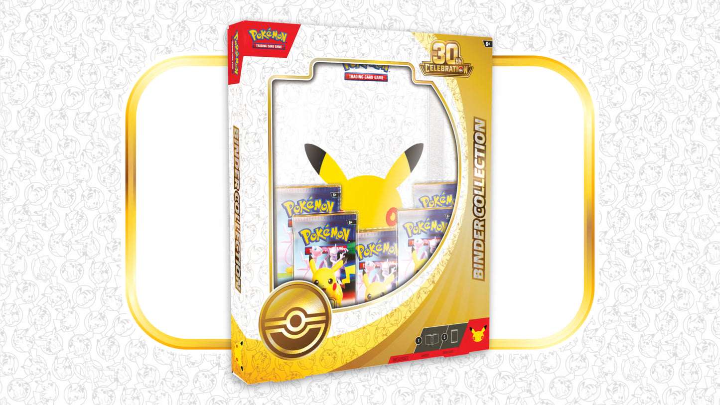 Pokemon 30th Celebration Binder Collection