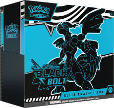 *** Pre-Order*** Pokemon Black Bolt Elite Trainer Box