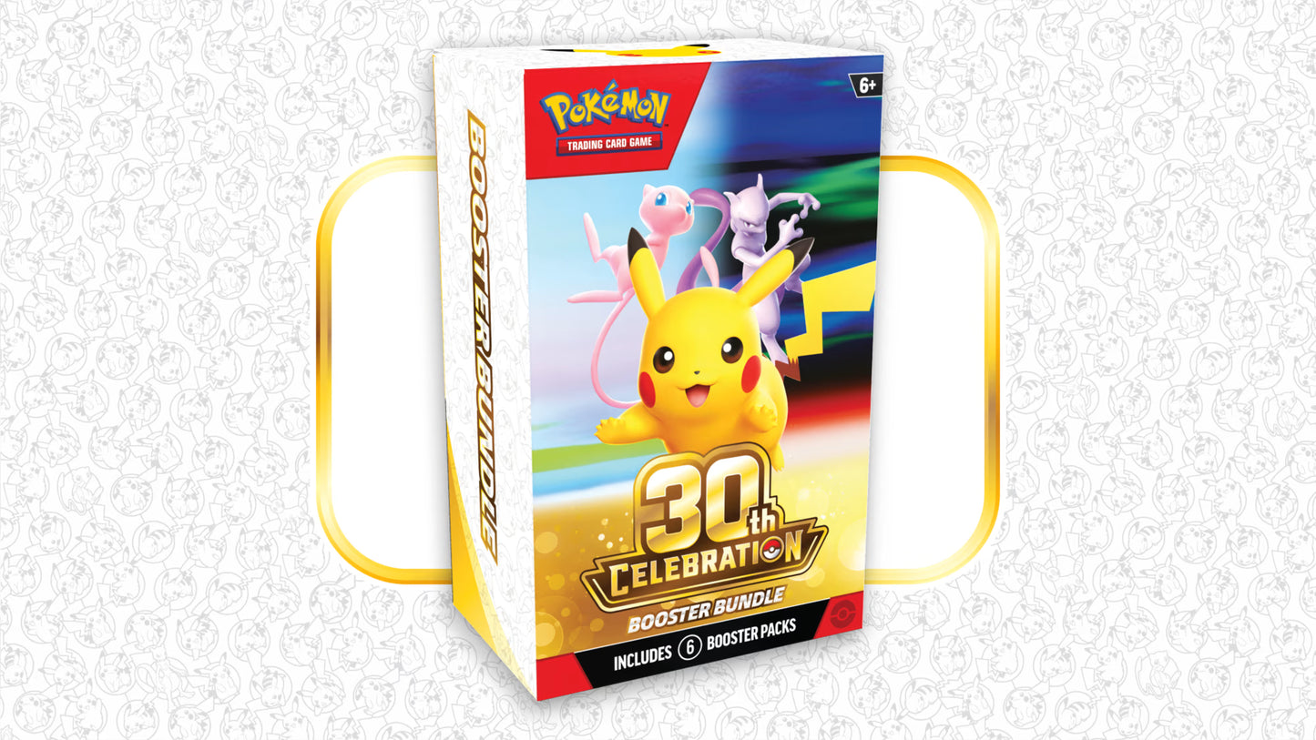 Pokemon 30th Celebration Booster Bundle