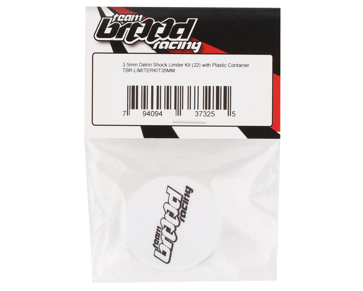 Team Brood 3.5mm Delrin Shock Limiter Kit w/Plastic Container (22)