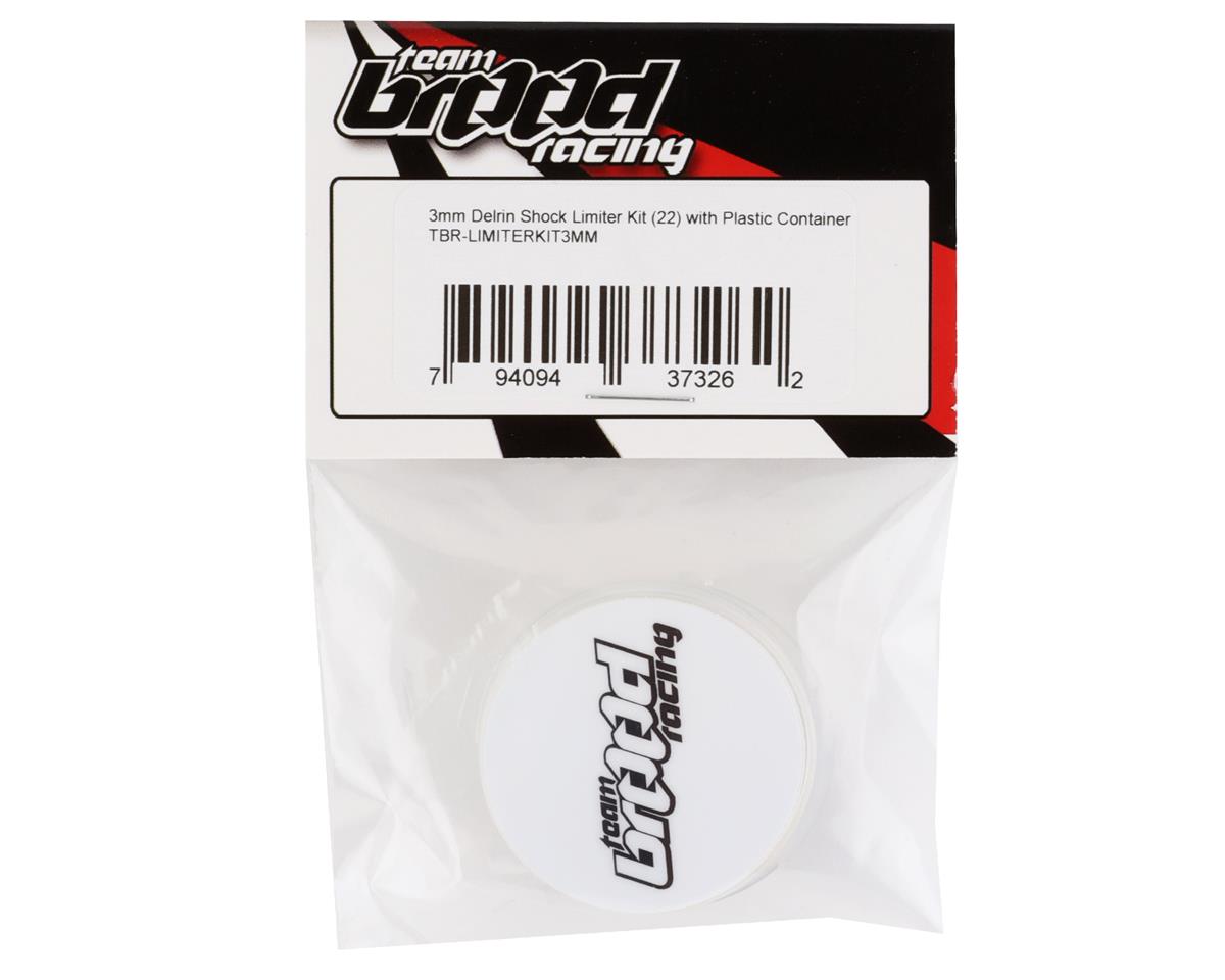 Team Brood 3mm Delrin Shock Limiter Kit w/Plastic Container (22)