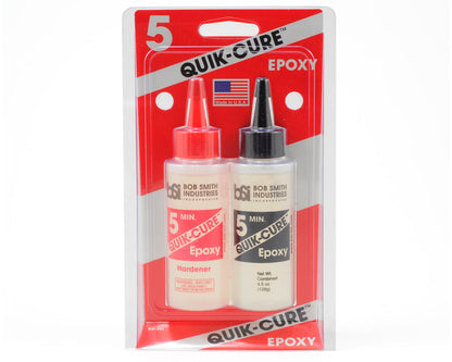 Bob Smith Industries QUICK-CURE 5 Minute Epoxy (4 1/2oz)