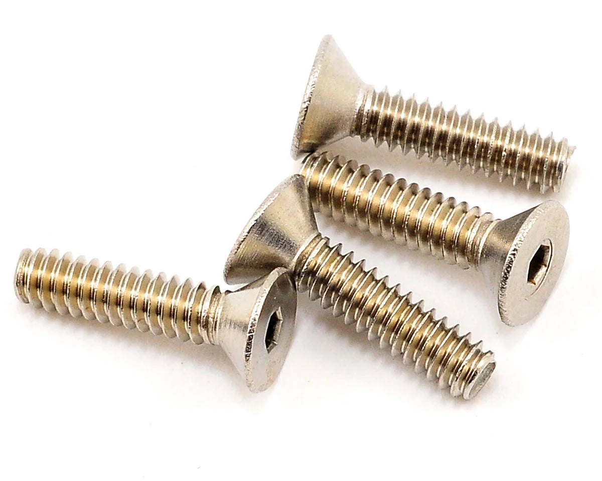 CRC 1/2x4-40 Stainless Steel Flat Head Screw (4)