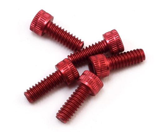 CRC 4-40x5/16 Socket Head Aluminum Screws (Red) (6) #1460