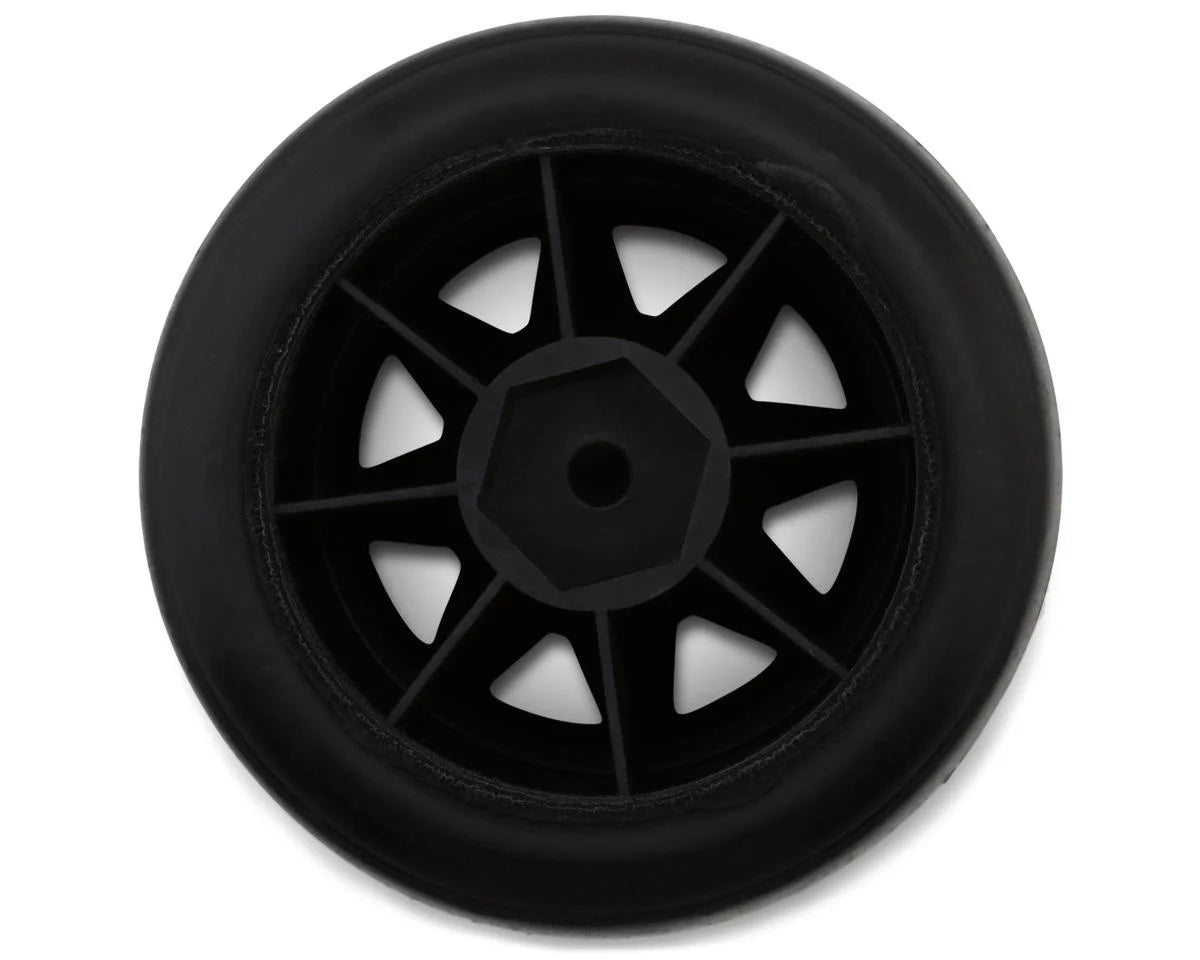 CRC RT1 F1 1/10 Rear Pre-Mounted Rubber F1 Tire (2)