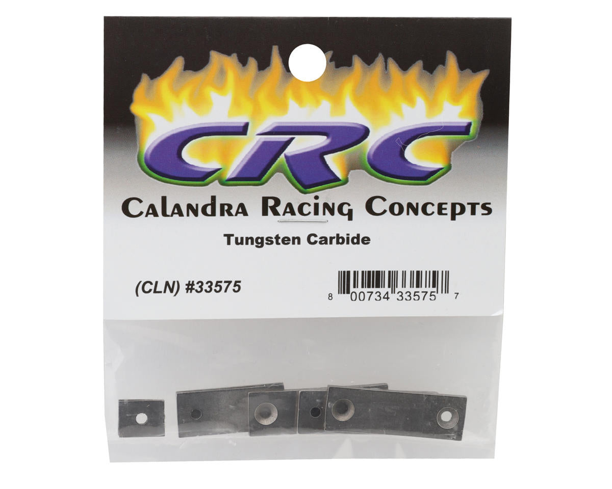 CRC MetriCKs Tungsten Carbide Ballast Chassis Weights Set