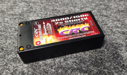 CRC 3737-Rocket Fuel 2s Shorty-SHO Super High Output lipo-4600, 150C, 7.4v