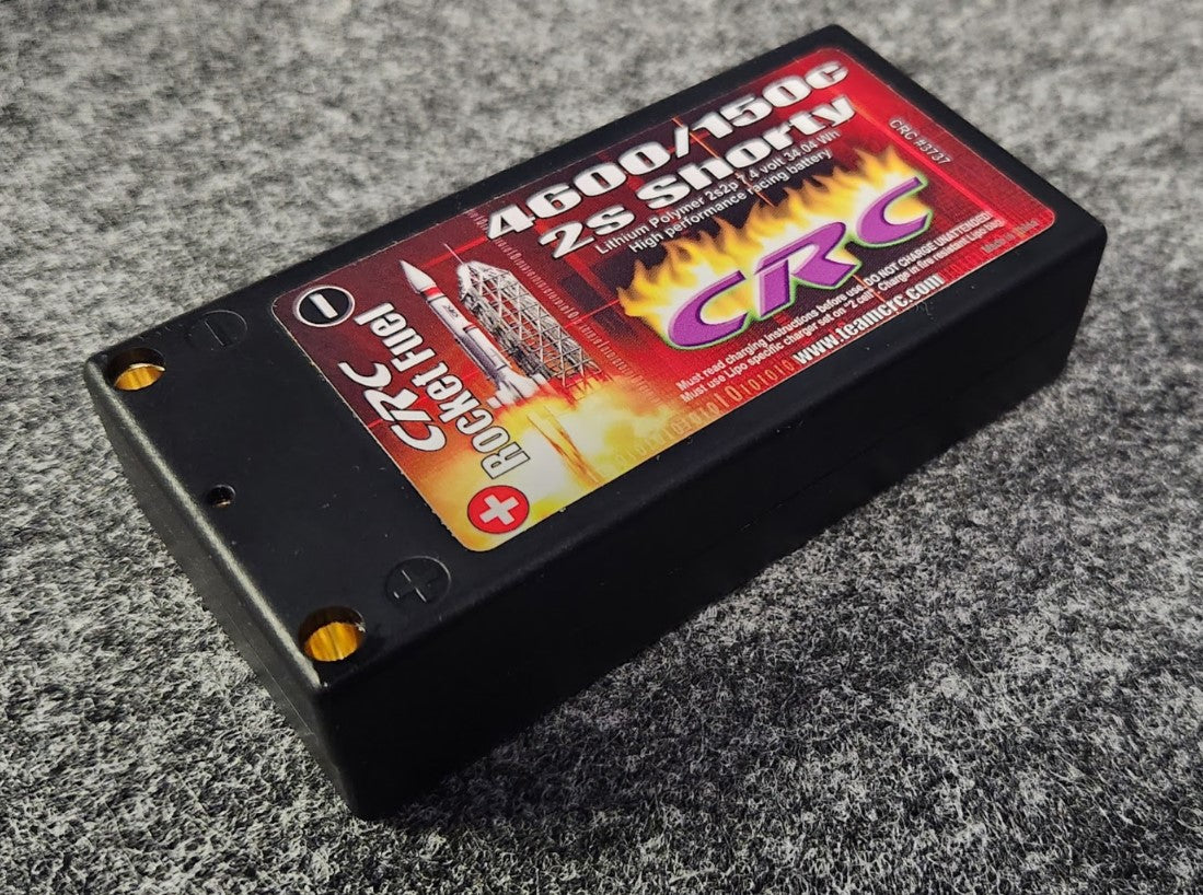 CRC 3737-Rocket Fuel 2s Shorty-SHO Super High Output lipo-4600, 150C, 7.4v