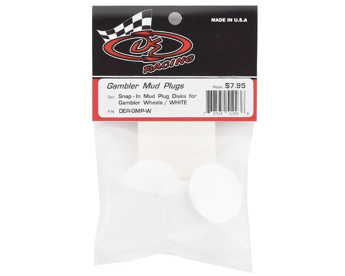 DE Racing Gambler Dirt Oval Mud Plugs (4)