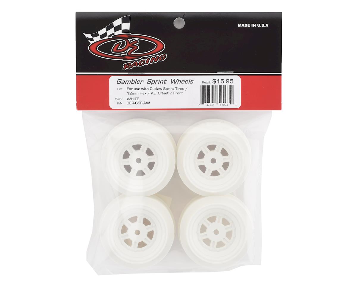 DE Racing Gambler Front Wheels (AE Offset) w/12mm Hex (4)
