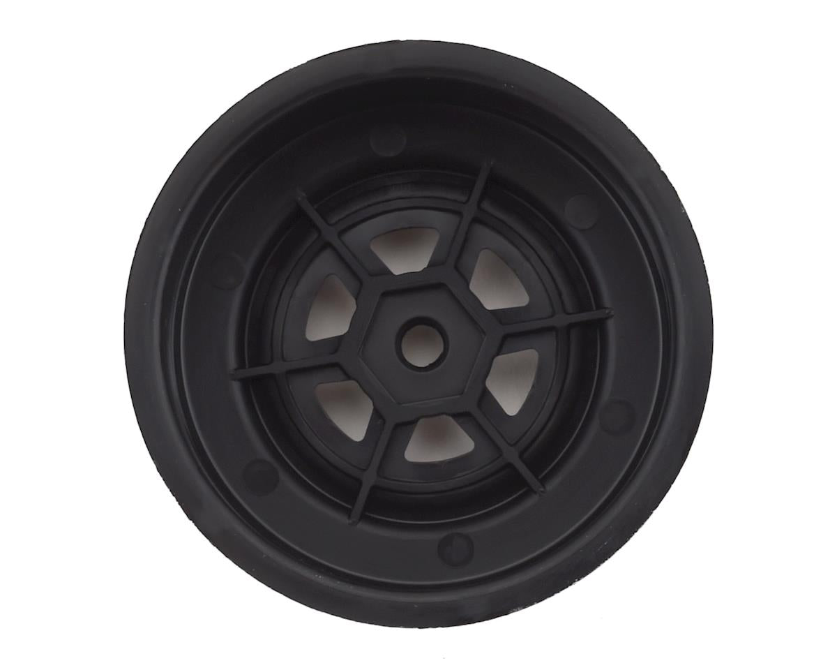 DE Racing Gambler Front Wheels (TLR Offset) (Black) w/12mm Hex