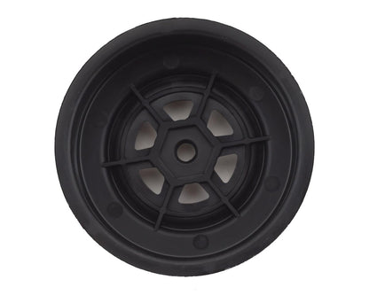 DE Racing Gambler Front Wheels (TLR Offset) (Black) w/12mm Hex