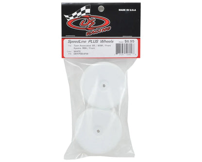*CLEARANCE* DE Racing Speedline PLUS 2.4 1/10 Buggy Front Wheel (2)