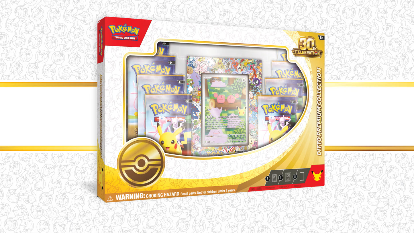 Pokemon 30th Celebration Ditto Premium Collection