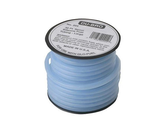 DuBro Large Silicone Fuel Tubing (Blue) $2.39/FT